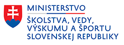 Logo Ministerstvo školstva, vedy, výskumu a športu Slovenskej republiky